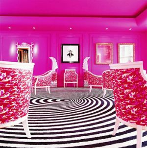 pink decorating ideas - myLusciousLife.com - The pink-salon.jpg